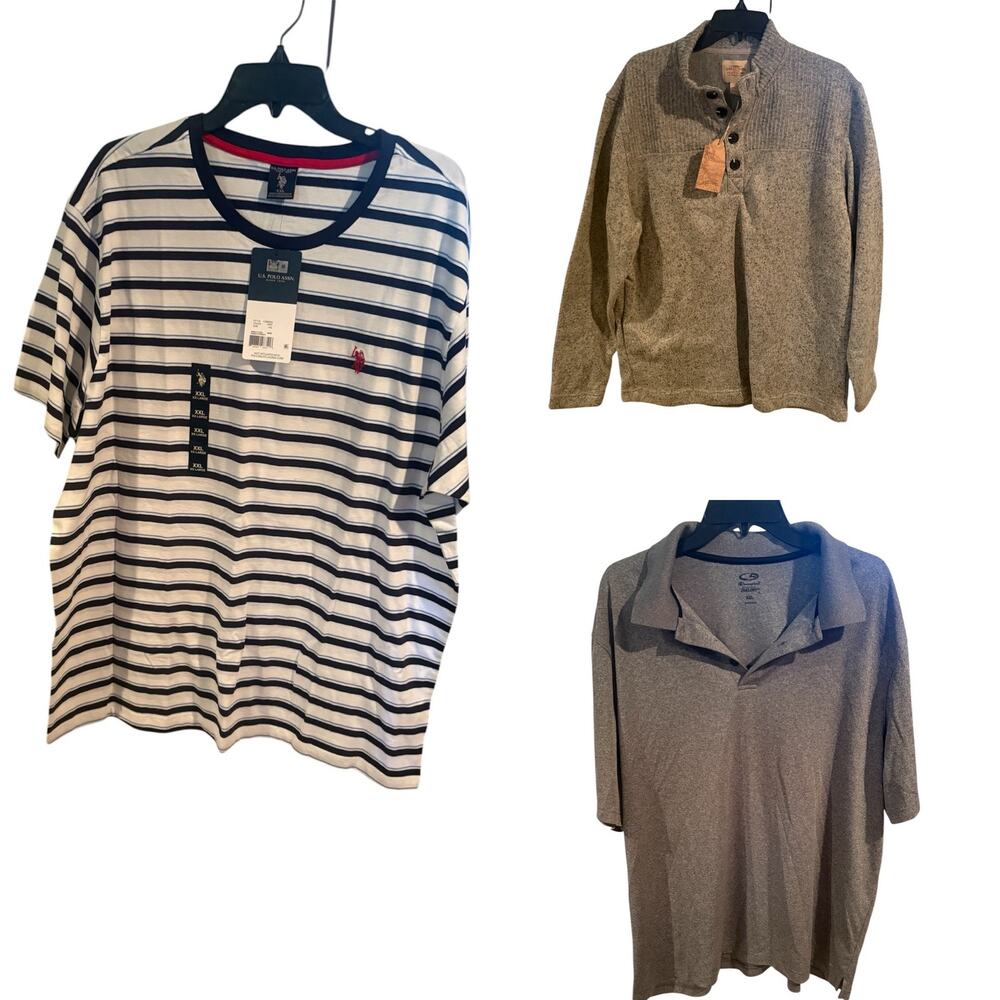 Men’s XXL top bundle - telluride, us polo assn and champion
